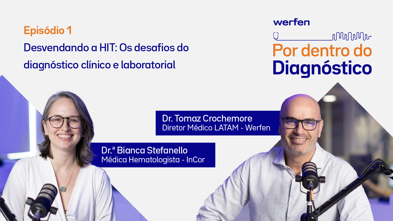 Na imagem, vemos nosso Diretor Médico LATAM, sentando ao lado Dr.ª Bianca Stefanello . Dr Tomaz Crochemore veste uma camisa branca branca e usa um oculo de armação preta e Dra Bianca usa uma armação de oculos escura, tem cabelo até o pescoço e usa uma blusa branca 