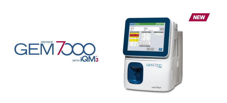 GEM Premier 7000 with iQM3: A breakthrough in blood gas testing