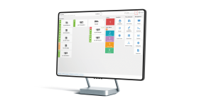 HemoHub Intelligent Data Management dashboard 