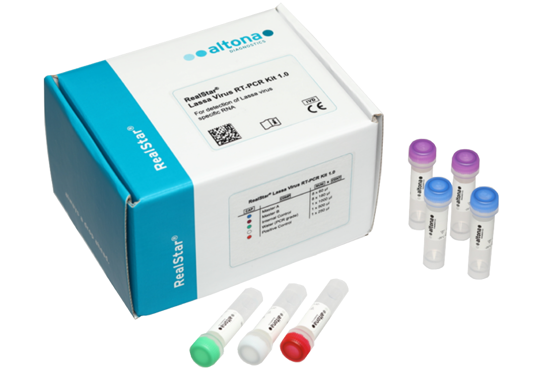 Altona RealStar® Lassa virus V1.0 PCR Kit CE y Lassa virus 2.0 PCR Kit